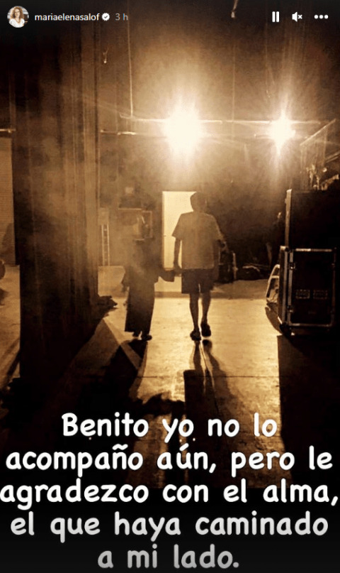 'La Güereja' se despide de su 'Papiringo' con emotivo mensaje