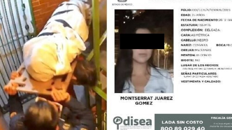 Hallan muerta a Montserrat Juárez; desapareció en Edomex en julio del 2022