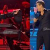 Luis Miguel recibe el brasier de una fan en el escenario
