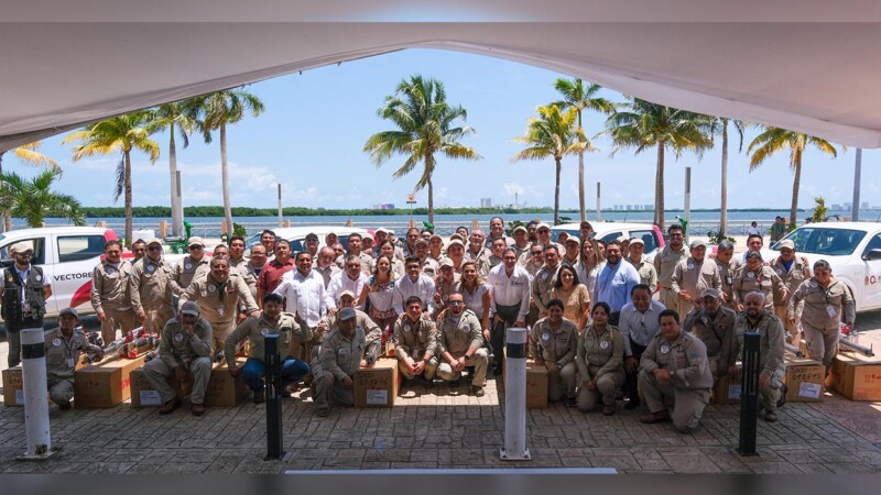 Realizan inversión histórica para el combate del dengue en Quintana Roo