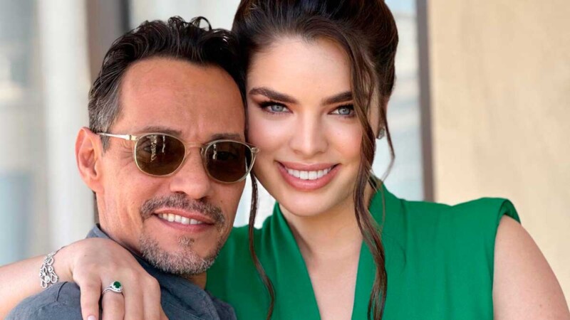 Marc Anthony y Nadia Ferreira bautizan a su bebé en México
