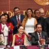 Respalda Marybel Villegas a Claudia Sheinbaum durante reunión en el Senado