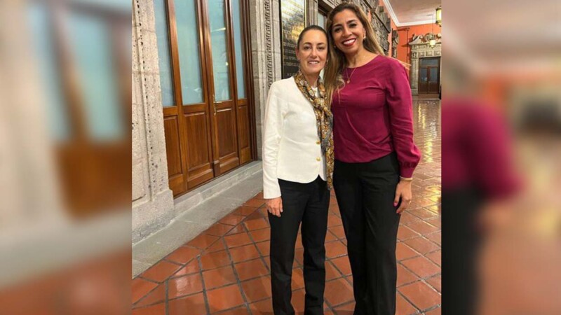 Felicita la senadora Marybel Villegas a Claudia Sheinbaum