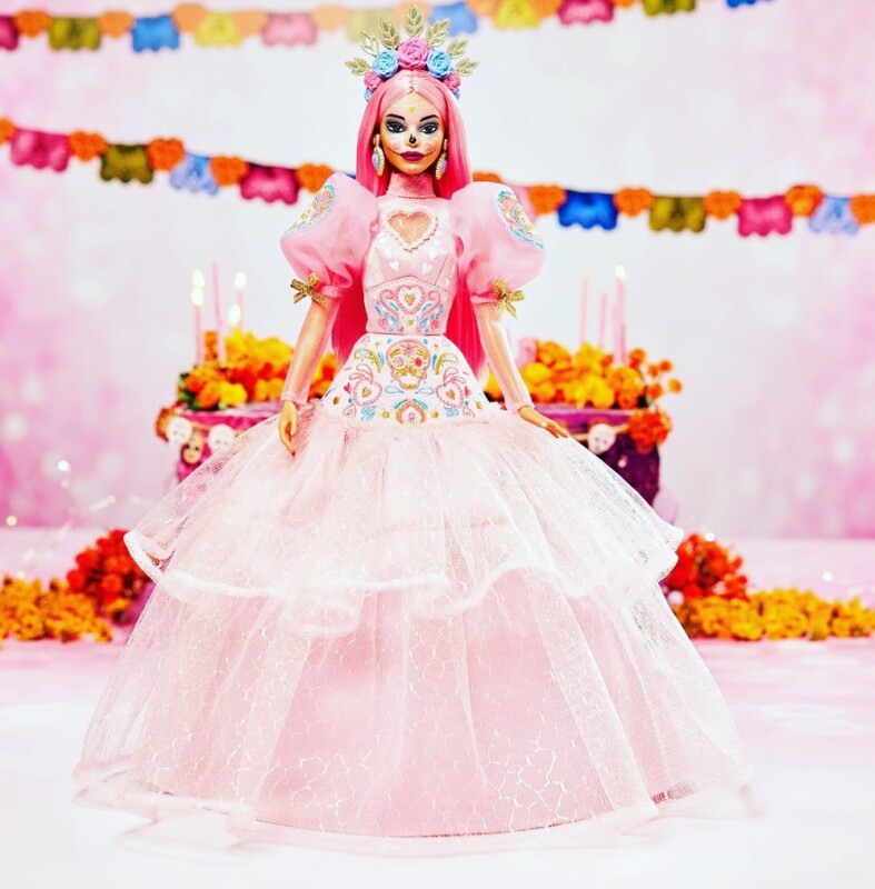 Mattel revela la colección de Barbie Día de Muertos 2023