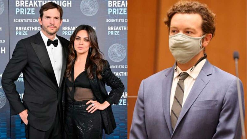 Mila Kunis y Ashton Kutcher defienden a Danny Masterson