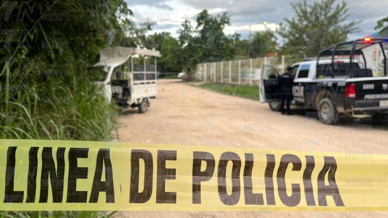 Ejecutan a balazos a mototaxista en colonia de Cancún