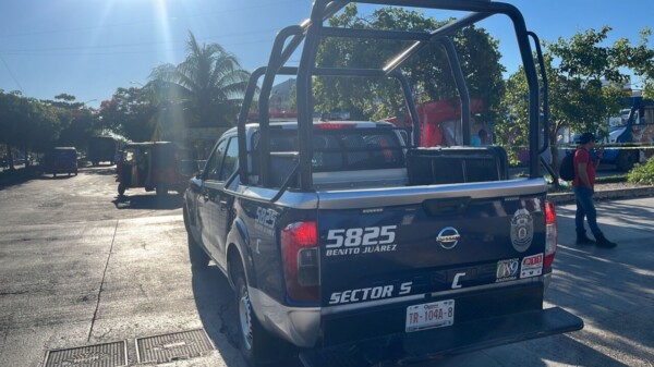 Mototaxista se salva de ser ejecutado en Prado Norte en Cancún