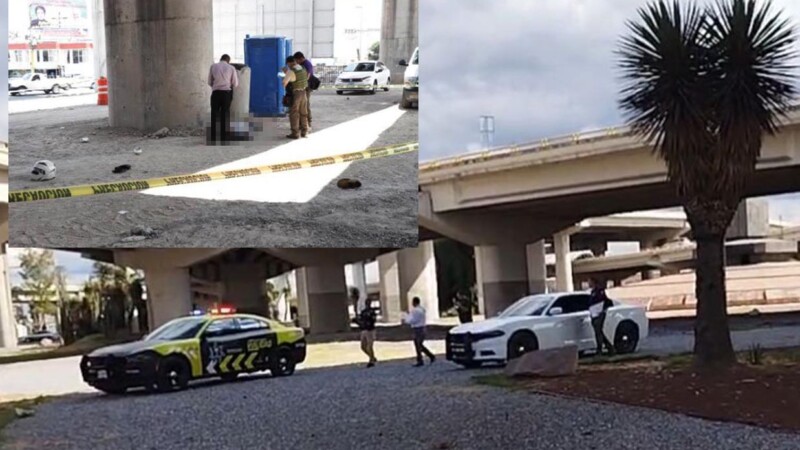 Motociclista "vuela" y muere al caer de puente en SLP