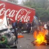 Manifestación de normalistas en Oaxaca deja 30 detenidos