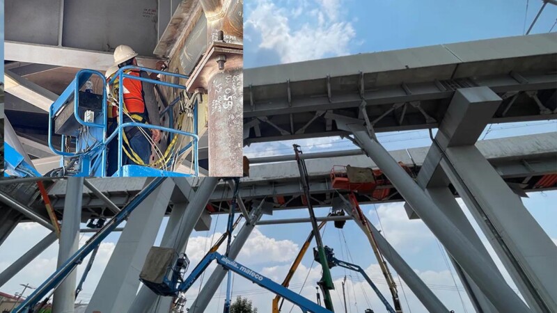 Por daño estructural, desmontarán claro de Línea 12 del Metro