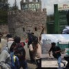 Atacan estudiantes de Ayotzinapa cuartel militar en Guerrero
