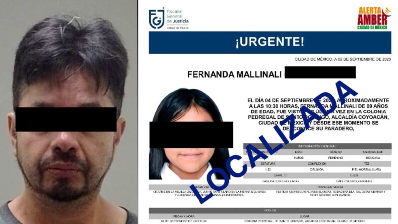 Contacta a niña por redes sociales, la rapta y se la lleva a vivir con él
