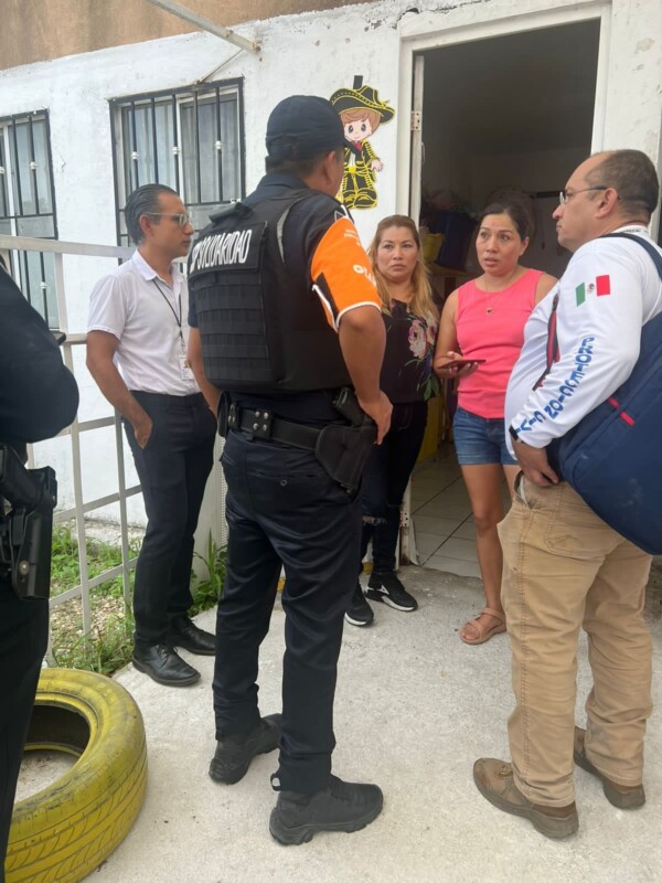 Rescatan a 19 niños y niñas de una guardería ilegal en Playa del Carmen; la vivienda que era utilizada como estancia se ubica en Villas del Sol.