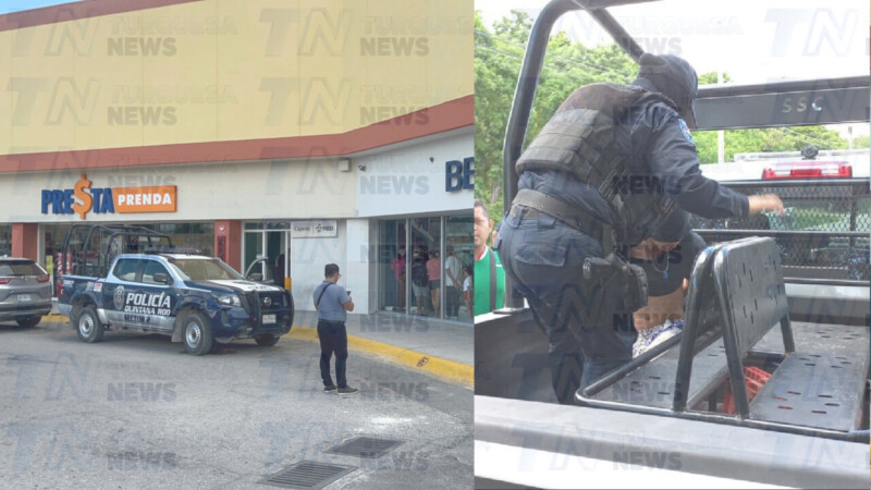 Detienen a tres personas acusadas de robo con violencia