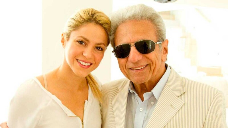 Shakira celebra el cumpleaños de su padre con emotivo mensaje