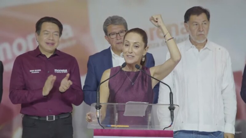 “Estoy lista para recibir de AMLO el bastón de mando de la 4T”