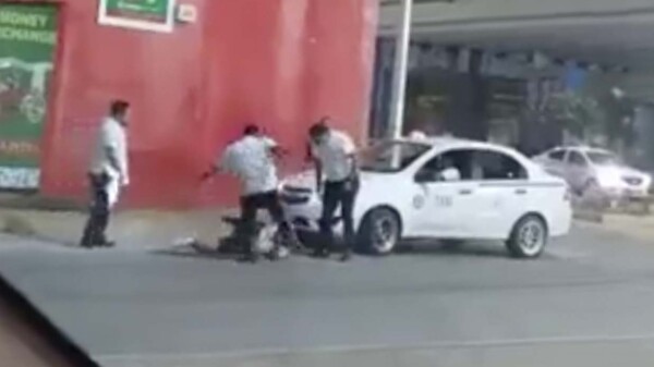 Protagonizan taxistas de Playa del Carmen golpiza a ciudadano