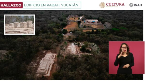 Divulgan hallazgo arqueológico de 2 edificios en Kabah, Yucatán