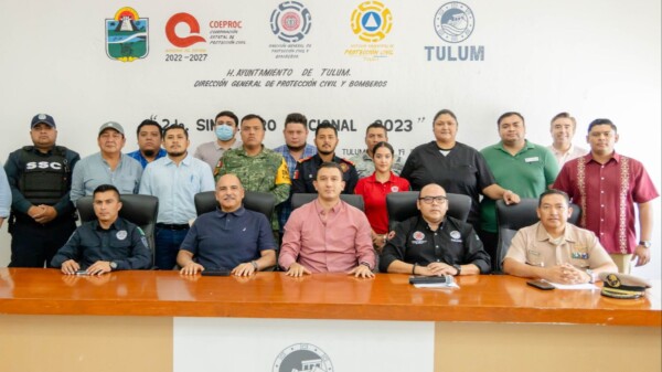 Tulum se suma al Simulacro Nacional 2023