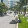 Trágica muerte de un motociclista en una avenida de la Sm 4 de Cancún