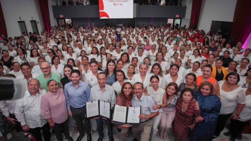 Logra Mara Lezama un año histórico al sumar las voluntades de todo el estado en un Nuevo Acuerdo por Quintana Roo