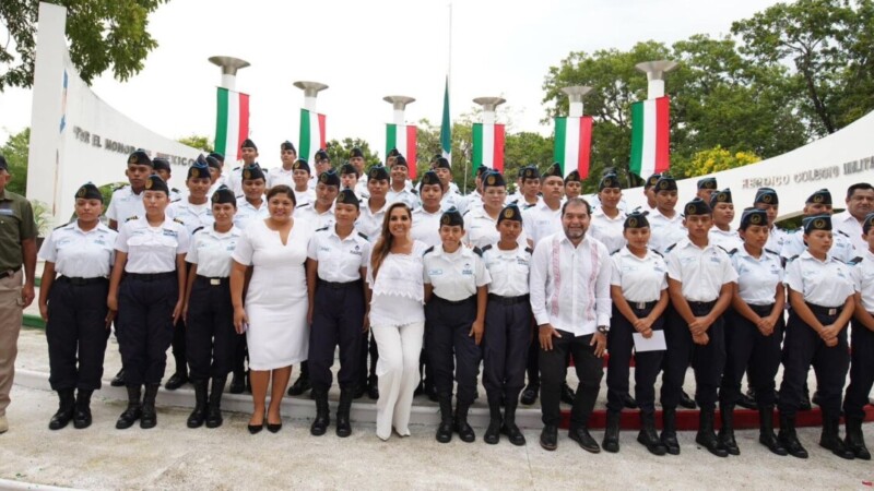 Mara Lezama encabeza ceremonia conmemorativa del aniversario de la gesta heroica de los Niños Héroes
