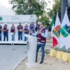 4T continúa en Tulum: Diego Castañón pone en marcha alumbrado y electrificación en la Unidad Deportiva.