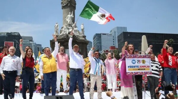 Acto de Gálvez en El Ángel, “probablemente ilícito”: INE