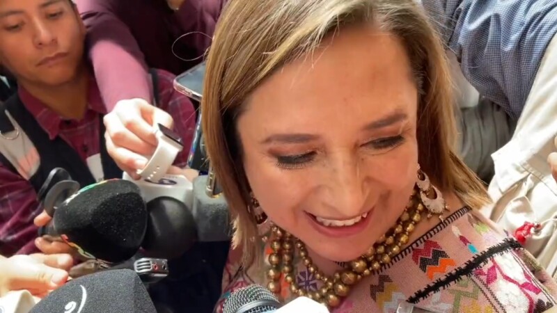 “Sí, la pendejié”, admite Xóchitl Gálvez plagio