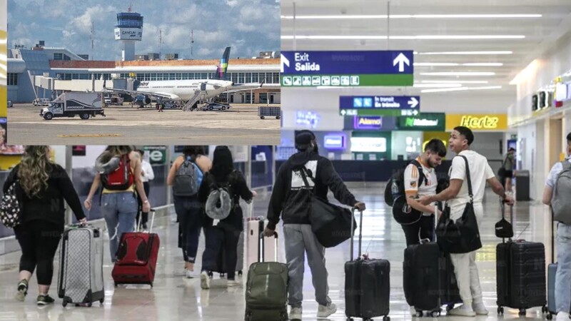Registra Aeropuerto de Cancún 546 vuelos este sábado