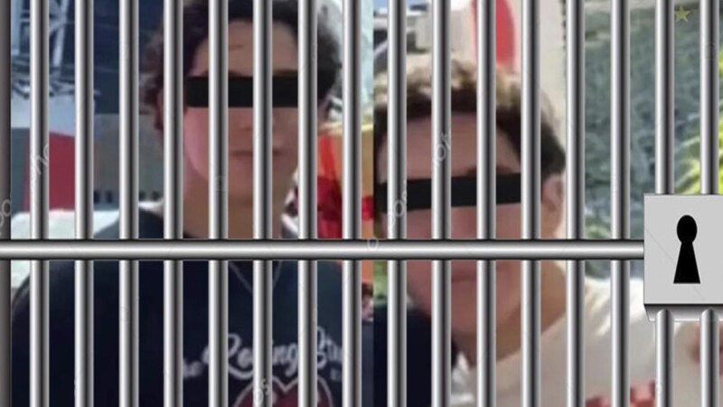 Imponen prisión preventiva a gemelos golpeadores en Puebla