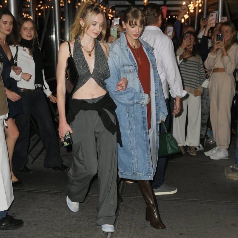 ¡Se juntan las ex de Joe Jonas! Taylor Swift y Sophie Turner se reúnen para cenar en Nueva York