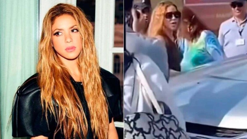 Acusan a Shakira de "empujar" a fan en público