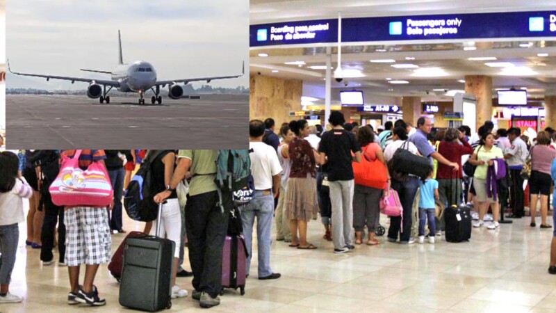 Registra Aeropuerto de Cancún moderado aumento en vuelos