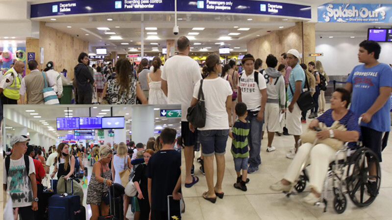 Repunta número de vuelos en Aeropuerto de Cancún