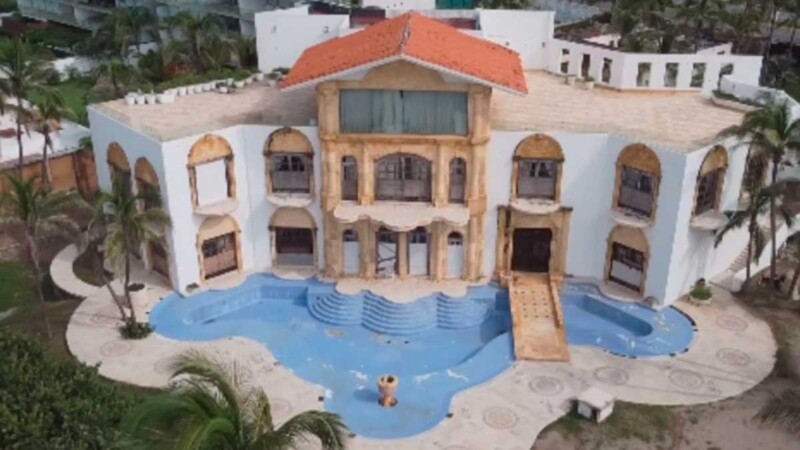 Así dejó el huracán Otis la exmansión de Luis Miguel en Acapulco