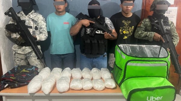 Caen dos personas por narcomenudeo en Cancún