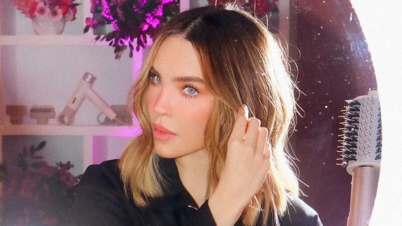 Belinda se despide de su larga cabellera lacia