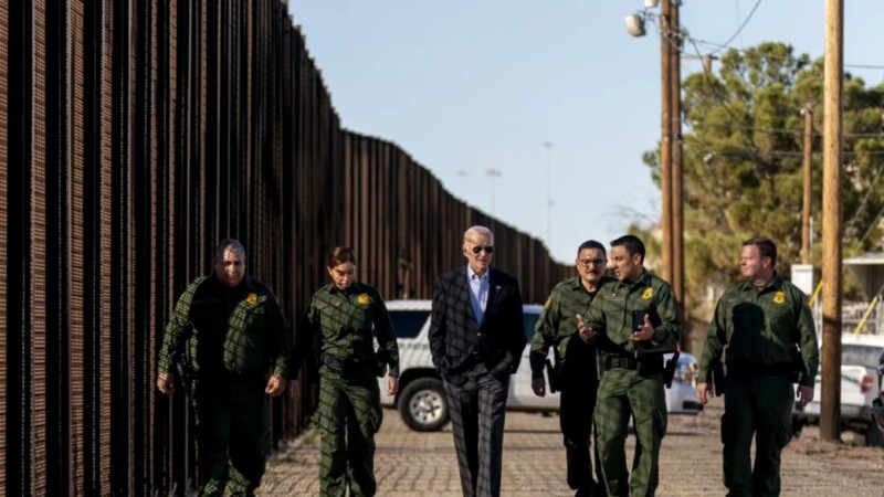 Biden endulza propuesta militar, ofreciendo migajas a migrantes