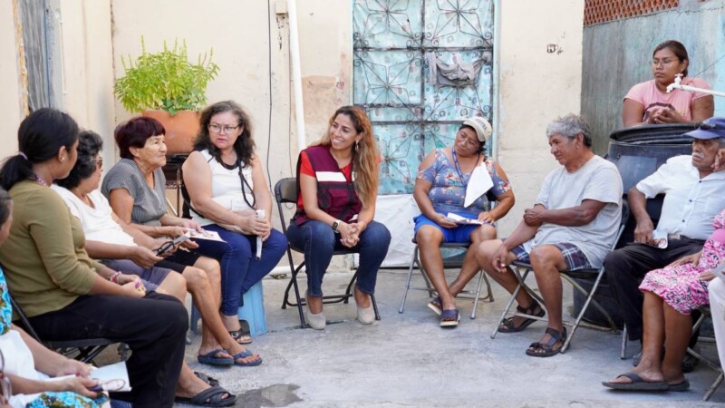 Marybel Villegas impacta con su proximidad social a Cancún