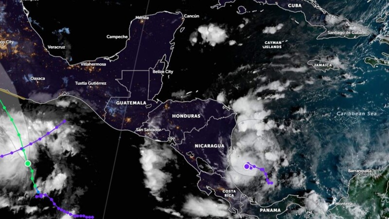 Clima: Vigilan formación de baja presión en el Mar Caribe