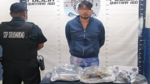 Detienen a sujeto por robo a vivienda en Quinta del Carmen