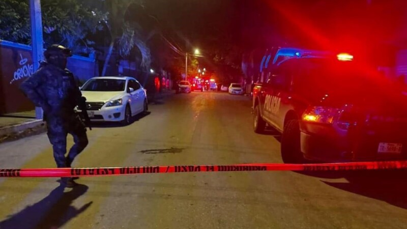 Deja tres muertos y dos heridos ataque armado en Tulum.