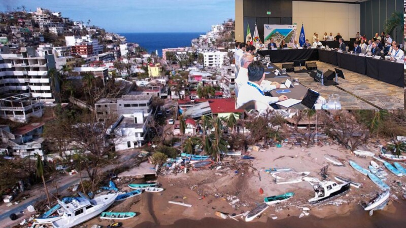 Banqueros donan a México cerca de dos millones de dólares para Acapulco