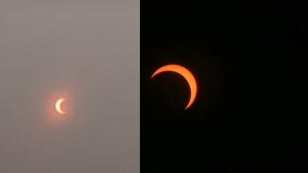 Miles observan el eclipse anular en Quintana Roo