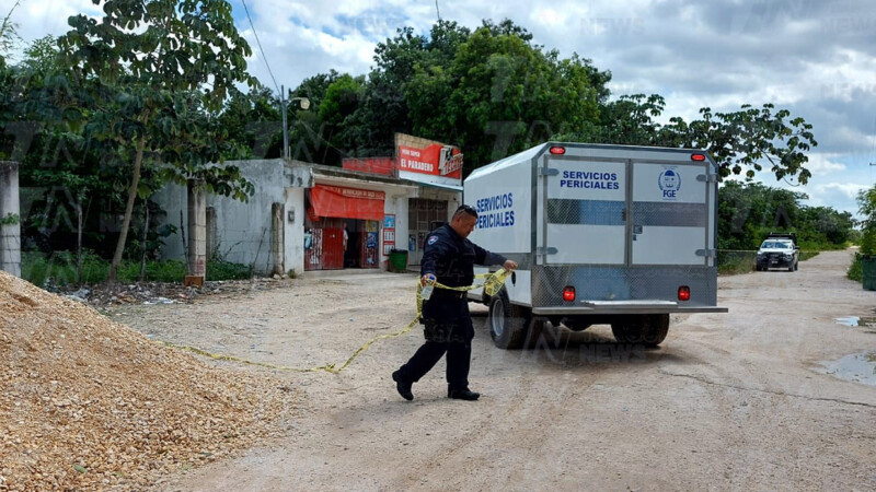 Ejecutan a un hombre en la colonia Santa Cecilia de Cancún