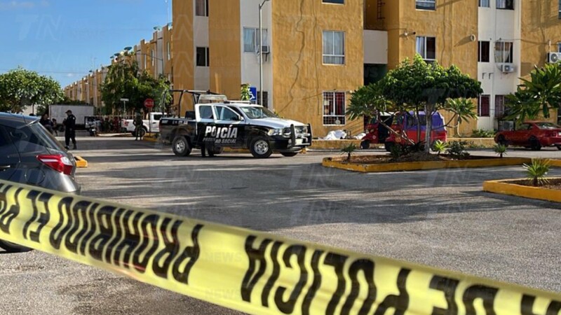 Asesinan a balazos a dos personas en la SM 249 de Cancún