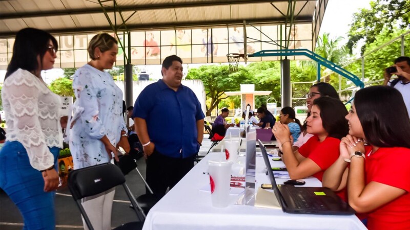 Realizan Segunda Feria del Empleo 2023 en Tulum