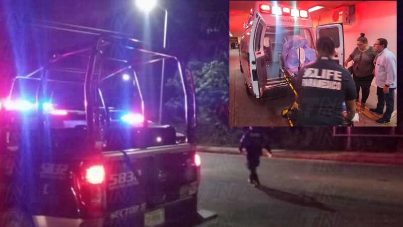 Rafaguean caseta de hotel en Cancún, lesionan a dos personas