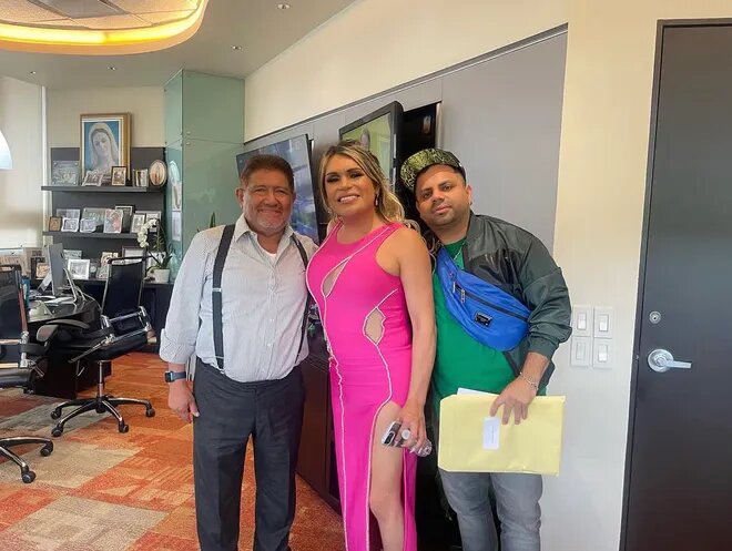 Juan Osorio quiere convencer a Wendy Guevara para que salga en una telenovela